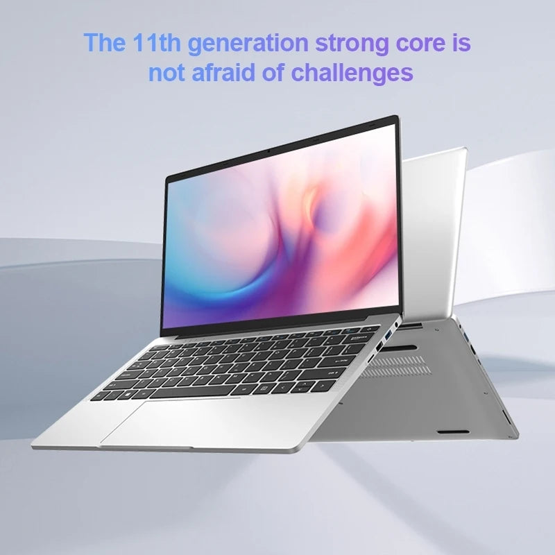 Side view of the Jumper laptop displaying USB, HDMI, and Type-C ports—perfect for school and work connectivity.